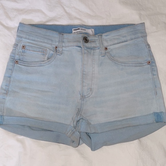 lighter blue, garage jean shorts - Picture 1 of 1